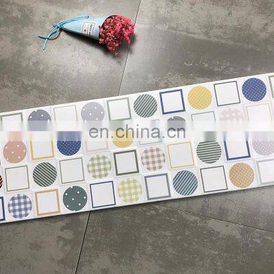 Macaron 200x600 Solid Color Brick Northern Europe Pink Net Safflower Brick photo-3