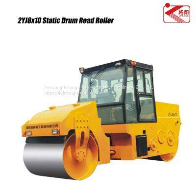 2YJ8x10 8000kg to 10000kg Three-drum static roller