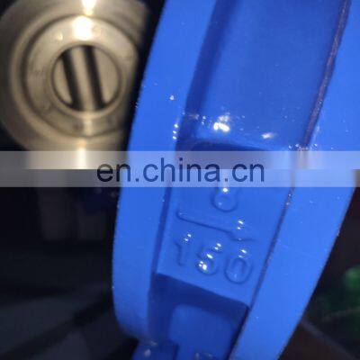 Butterfly Valve Wafer Type Triple Eccentric Type Carbon Steel Stainless Steel With Pneumatic Actuator Mariposa Valvulas photo-3