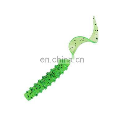 New Bait 10CM 7.2g Cheap Soft Bass Hooks Reflectives scales  Tail Fishing Lures worm