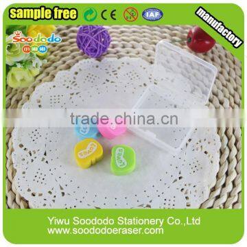 Chinese 3D Food Shaped Eraser/Chinese Stationery
