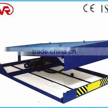 stationary container loading ramp hydraulic yard ramp