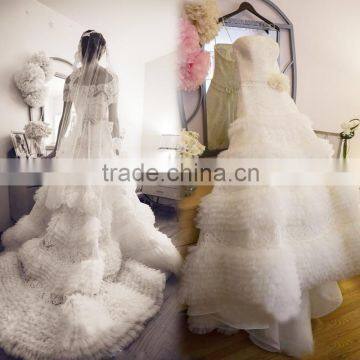 C71658A New Fashionable Special Design crystal beaded alibaba wedding dress