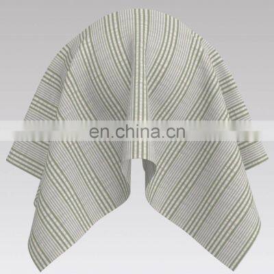 Best Sale BCI Cotton Yarn Dyed Seersucker Design photo-4