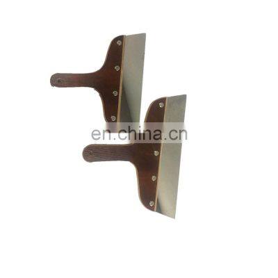 OEM Cheap Price Flexible Wallpaper Scraper Putty Knife With Wood Handle photo-2