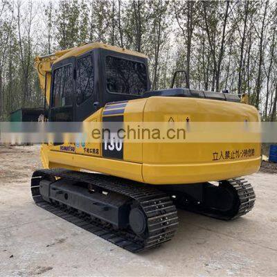 Used komatsu middle size excavator pc130-7 for mining work , Komatsu machinery , Komatsu machine in high quality