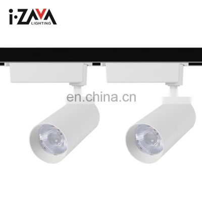 Modern Aluminum Indoor Surface Mounted Anti Glare Cob 15w 25w 35w Led Track Lamp