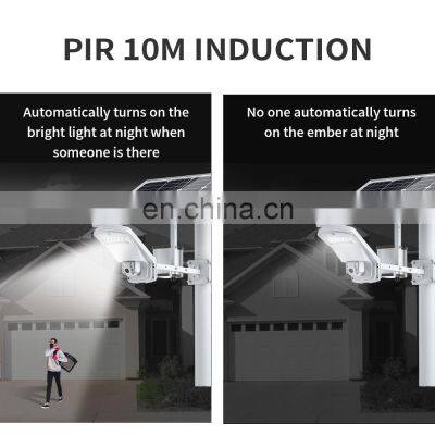 3G 4G SIM Card Floodlight HD 1080P Security IP Camera 2MP Outdoor PTZ CCTV Surveillance Cam 40W 20A Battery Solar Panel CamHi photo-5