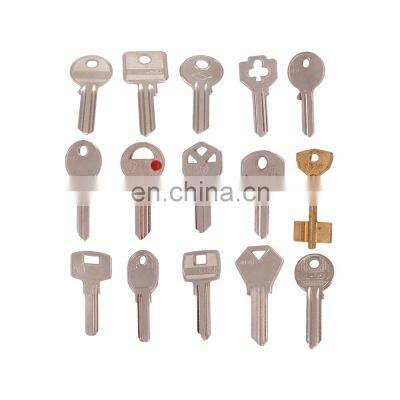 High quality custom magnetic metal door  key plastic blank keys pattern room lock key blanks door  YA226/YA31