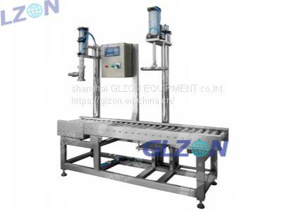 Weighing semi-automatic filling machine