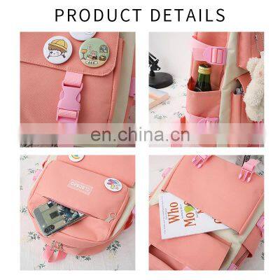 School Kids Backpack Sets For School Children Women's Girls Backpack School Bag Set photo-3