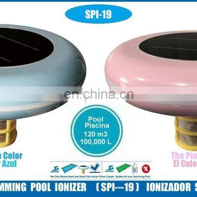 Маленького размера, удобный водоочиститель для плавательных бассейнов, солнечный очиститель бассейнов Ionizador Solar Para De Piscinas photo-5