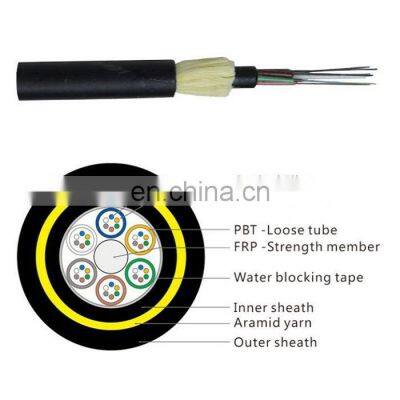 ADSS 24/48/96/144 Core Single Mode Loose Tube Overhead Outdoor 80M 120M 100M Span Fiber Optical Fiber Cable Price photo-5