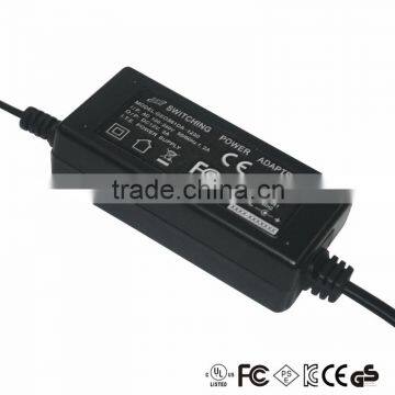12v 3a DC Output Desktop 36W direct plug-in power adapter
