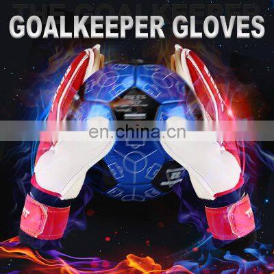 Adults Kids Size Latex Soccer Goalkeeper Gloves Professional Football Goalkeeper Gloves Strong Protection Football Match Gloves photo-3