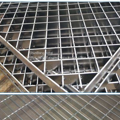 Toothed Grating Plate Stainless Steel Rain Grate Galvanized Steel Grating Cover Plate Composite Steel Grating photo-4