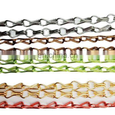 Anti-rust Aluminum Alloy hanging Chain Link Coil Metal Mesh Curtain