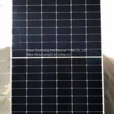 High Efficiency Single Galss Half-cut Monocrystalline Solar Module,(425～455W) photo-3