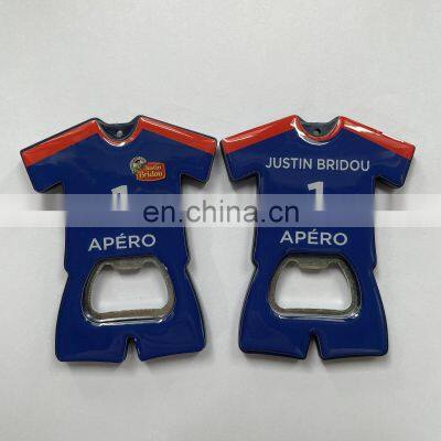 Customize Football Sport Wear Soccer Jersey Bottle Opener photo-2