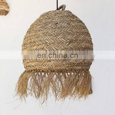 Hot Sale Decoration Natural Chandelight Straw Lampshade Wicker Light Cheap Wholesale Vietnam Manufacturer