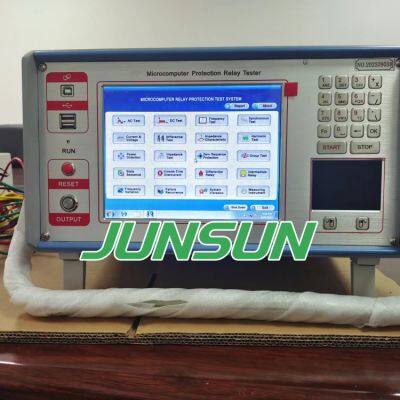 Microcomputer Type Three Phase Relay Protection Tester Secondary Current Injection Test Set