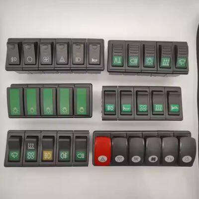 bus and coach dashboard rocker switch