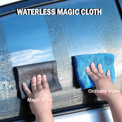 Thickened No Water Mark Magic Microfiber Cleaning Cloths for Kitchen Glass Car photo-4