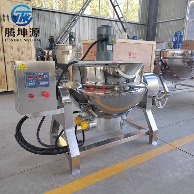 Jacketed Kettle With Automatic Stirring (Automatic Temperature Control Type) — Specialized Equipment for Melting Syrup and Stir-Frying Bean Paste