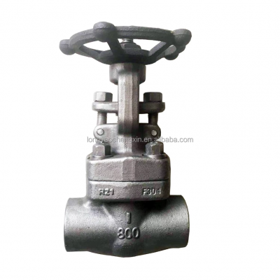 Hot Sell API 602 A105 Carbon Steel Outside Stem Gate Valve Dn50 Class 800 Flange Model J61H CHX Low Temperature Water photo-6