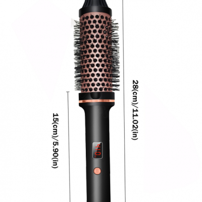 Curling Comb/hair Permer/curling Iron/hair Straightener/straight Roll Dual-use Large Roll Inner Buckle Bangs Curling Iron Comb（Wechat:13510231336）