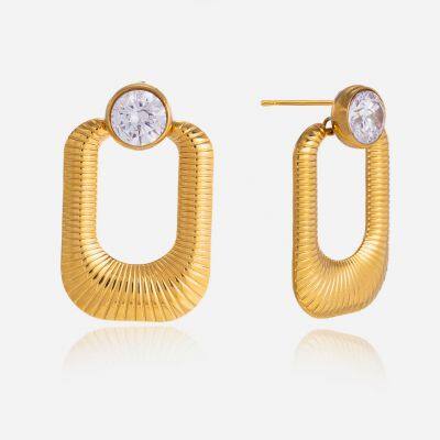 Hypoallergenic Stainless Steel Fashion Jewelry Earrings for Sensitive Skin