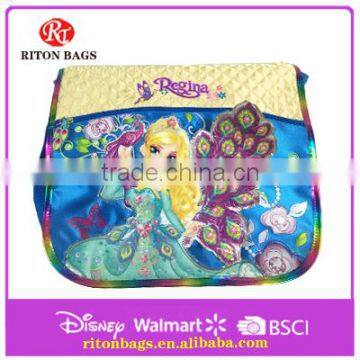 Wonderful Design Waterproof Messenger Bags with Beautiful Princesses for Girl
