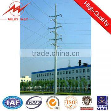 Slip Joint Round Steel Tubular Pole