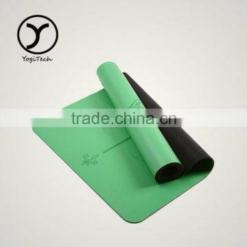 Anti-Tear Wear-resisting White Leather Yoga Mat Eco Friendly photo-6