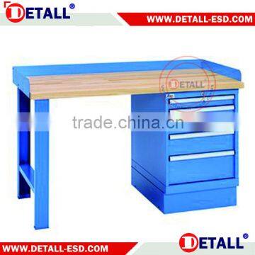 heavy duty drawer workbench with tool cabinet