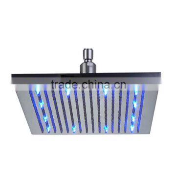 Chrome Brass LED Colorful Fix Shower Head