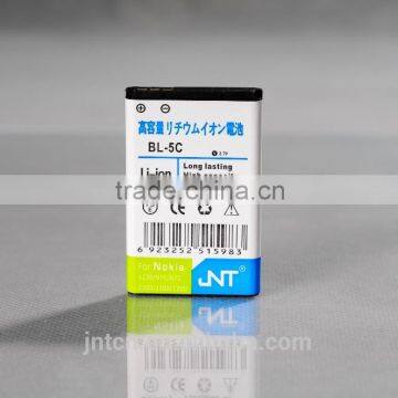 rechargerable dual IC mobile phone battery OEM battery BL-5C for Nokia