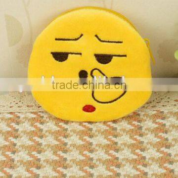 2015 Hot Sale Emoji Coin Purse Wallet Emoji, Hot Sale 12 Style Emoji Plush Wallets photo-3