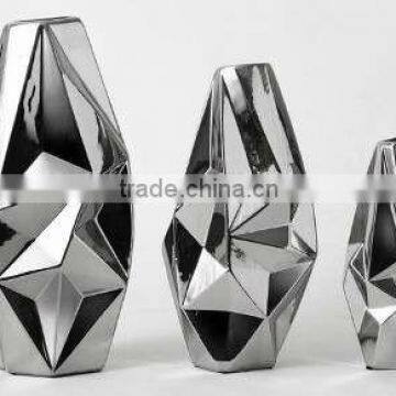 popular electroplating porcelain vases high quality