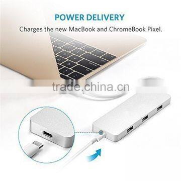 USB Hub 3.0 4 Ports to Type C Adatper for Charge & Data Transfer photo-5