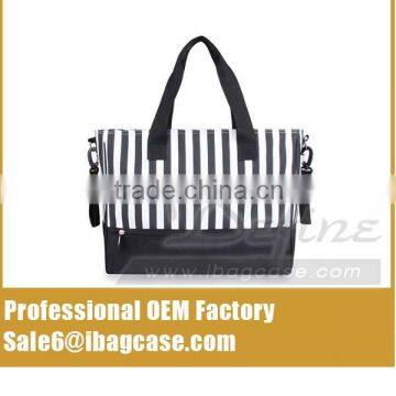 2016 Hot Fashion Stripes 3pcs Diaper Bag photo-5