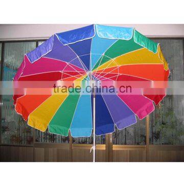 Folding Round Sun Umbrella Shelter Tent Outdoor Beach Rainbow Umbrella Quality Choice photo-5