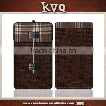 Shenzhen KVQ factory exclusive design pouch leather case for nokia xl