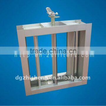 Aluminum volume control damper for duct