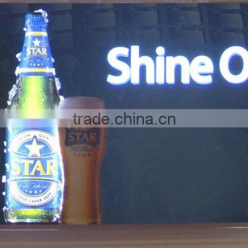 Advertising Acrylic LED animated lighting sign