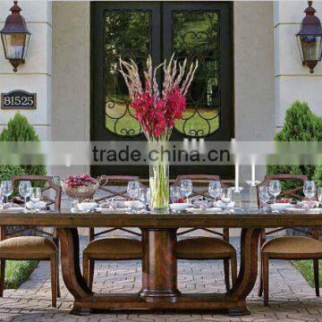 Tradition American dining furniture solid wood dining table and chair sets