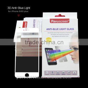 Manufacture Anti Blue light screen protector for iPhone 6| 6 plus| 6S blue light cut screen protector