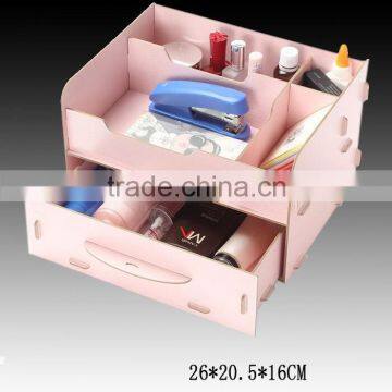 Colorful Wooden Desk Stationery Holder, Stationery Organizer