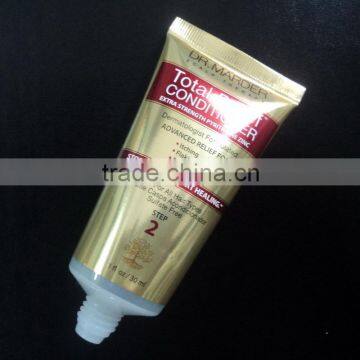 plastic cosmetic tube for hair conditoner,hair shampoo