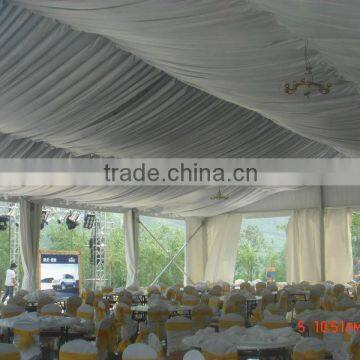 Pakistan style 25*60 big marquee tent with nice decoration used in different wedding party function exported in Pakistan